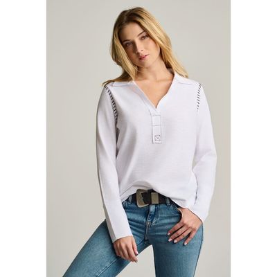 Lisa Todd Lisa Todd Whipster Cotton T-Shirt
