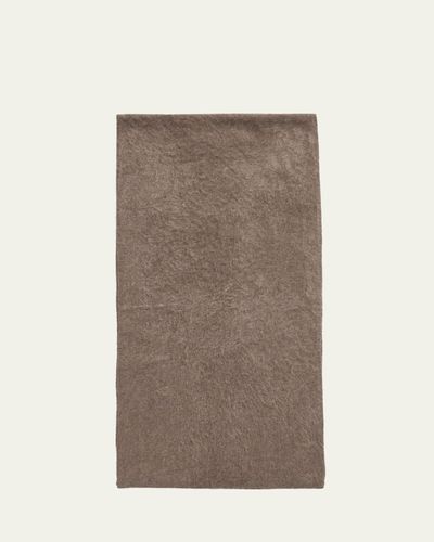 Lisa Yang Brushed Cashmere and Silk Scarf
