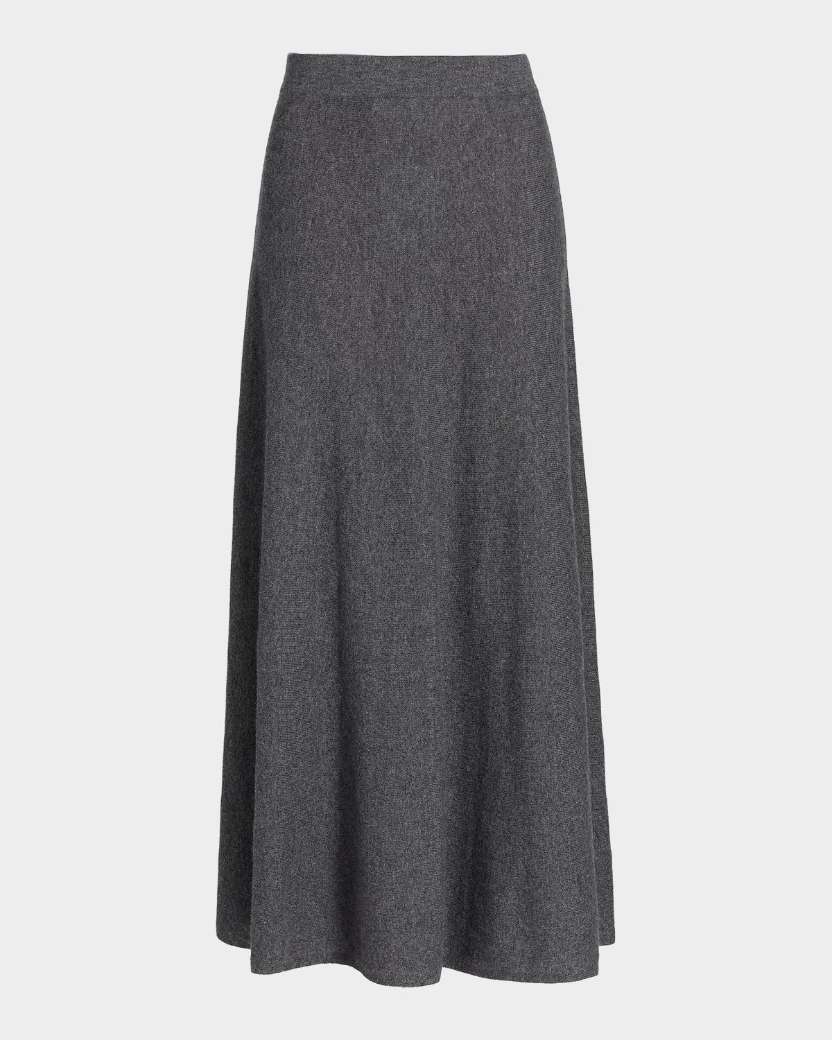 Lisa Yang Cashmere A-Line Maxi Skirt