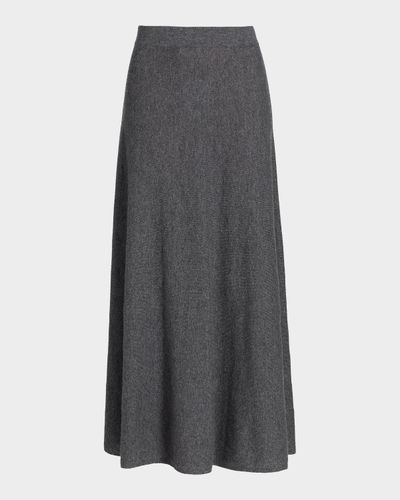 Lisa Yang Cashmere A-Line Maxi Skirt
