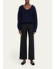 Lisa Yang Doria Scoop-Neck Cashmere Sweater - 2