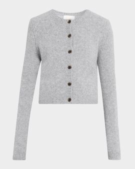 Lisa Yang Felicia Cashmere-Silk Cardigan Sweater