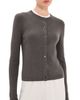 LISA YANG LISA YANG Abeena Cardigan Deep Walnut - 1