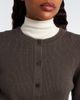 Lisa Yang Lisa Yang Abeena cotton and cashmere cardigan - 3