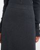 Lisa Yang Lisa Yang Adrienne cotton and cashmere midi skirt - 3