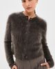 LISA YANG LISA YANG Azalea Cashmere Cardigan Dark Fern Brushed - 2