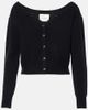 Lisa Yang Lisa Yang Beata off-shoulder cashmere cardigan - 1