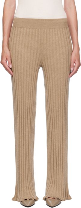 LISA YANG LISA YANG Beige Eveline Trousers