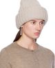 LISA YANG LISA YANG Beige 'The Beatris' Beanie - 2