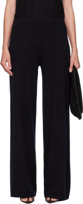 LISA YANG LISA YANG Black Aina Trousers