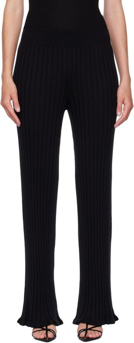 LISA YANG LISA YANG Black Eveline Trousers