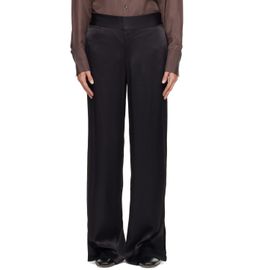 LISA YANG LISA YANG Black Straight Leg Trousers