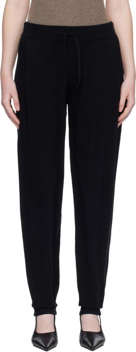 LISA YANG LISA YANG Black 'The Jo' Lounge Pants