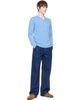 LISA YANG LISA YANG Blue Clayton Sweater - 4