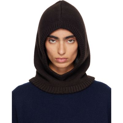 LISA YANG LISA YANG Brown Astri Balaclava
