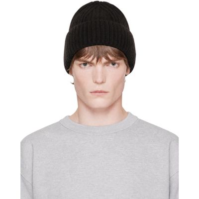 LISA YANG LISA YANG Brown Menton Beanie