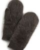 LISA YANG LISA YANG Brushed Cashmere Mittens Dark Fern Brushed One - 1