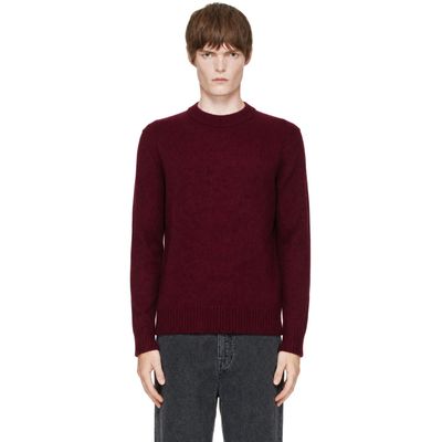LISA YANG LISA YANG Burgundy Kristian Sweater