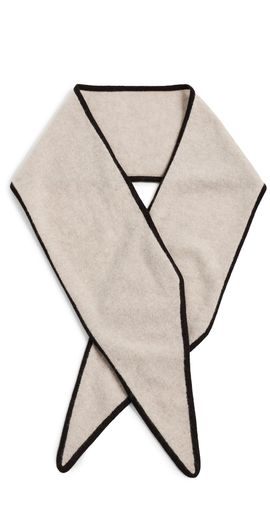 LISA YANG LISA YANG Chelsea Cashmere Scarf Sand/Dark Oat One