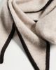 LISA YANG LISA YANG Chelsea Cashmere Scarf Sand/Dark Oat One - 5
