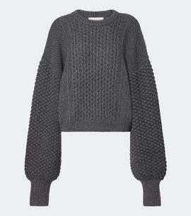 Lisa Yang Lisa Yang Clothilde cable-knit cashmere sweater
