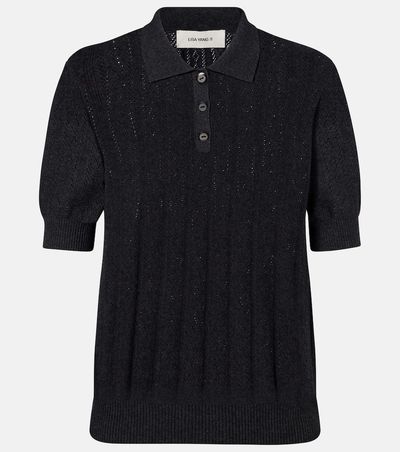 Lisa Yang Lisa Yang Cristine cotton and cashmere polo sweater