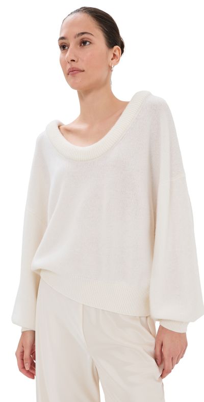 LISA YANG LISA YANG Doria Cashmere Sweater Cream