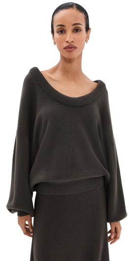 LISA YANG LISA YANG Doria Cashmere Sweater Dark Fern