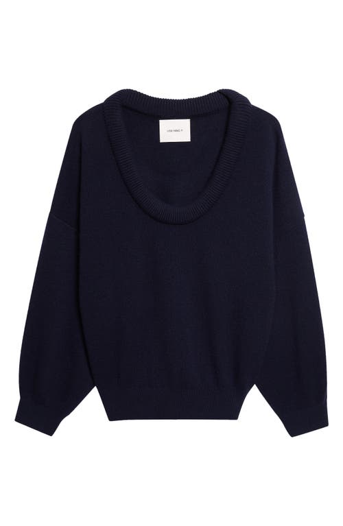 Lisa Yang Lisa Yang Doria Padded Scoop Neck Cashmere Sweater