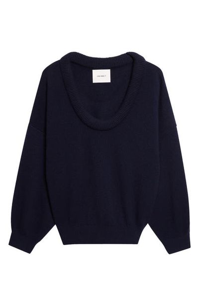 Lisa Yang Lisa Yang Doria Padded Scoop Neck Cashmere Sweater