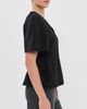 LISA YANG LISA YANG Doublé V Neck Top Black - 4
