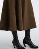 Lisa Yang Lisa Yang Doublé wool and cashmere midi skirt - 4