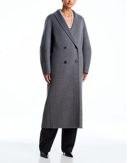 Lisa Yang Lisa Yang Double Shawl Wool & Cashmere Coat