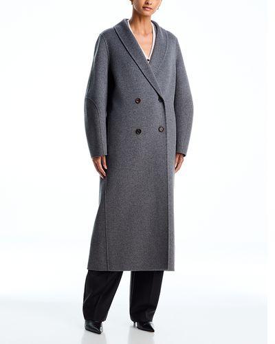 Lisa Yang Lisa Yang Double Shawl Wool & Cashmere Coat