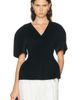 Lisa Yang Lisa Yang Double V Neck Top - 1