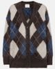 Lisa Yang Lisa Yang Elaria argyle cashmere cardigan - 1