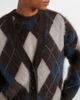 Lisa Yang Lisa Yang Elaria argyle cashmere cardigan - 4