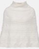 Lisa Yang Lisa Yang Evanna cable-knit cashmere cape - 1