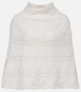 Lisa Yang Lisa Yang Evanna cable-knit cashmere cape