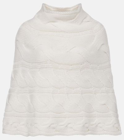 Lisa Yang Lisa Yang Evanna cable-knit cashmere cape