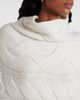 Lisa Yang Lisa Yang Evanna cable-knit cashmere cape - 4