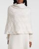 Lisa Yang Lisa Yang Evanna cable-knit cashmere cape - 5