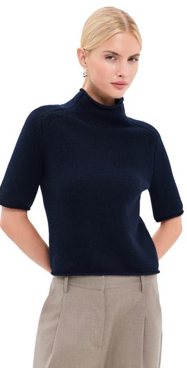 LISA YANG LISA YANG Fride Cashmere Sweater Navy