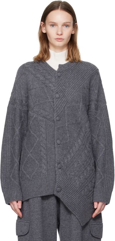 LISA YANG LISA YANG Gray Audrina Cardigan