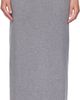 LISA YANG LISA YANG Gray Charlotta Midi Skirt - 1