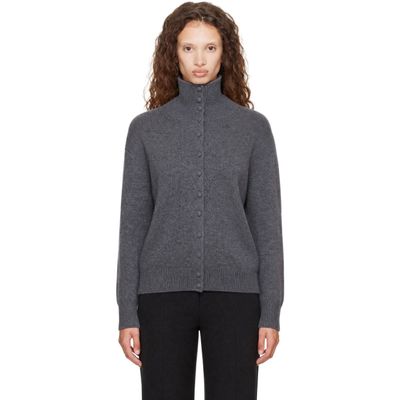 LISA YANG LISA YANG Gray Denie Cardigan