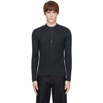LISA YANG LISA YANG Gray Falk Henley