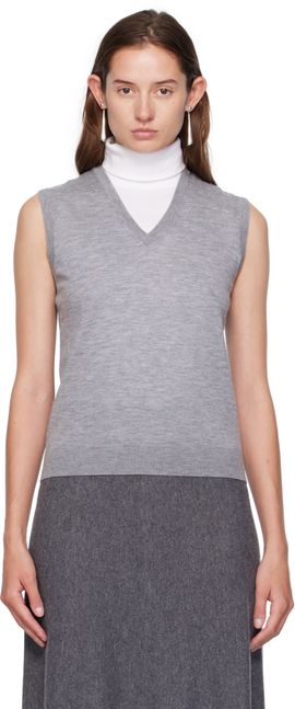 LISA YANG LISA YANG Gray Lauri Vest