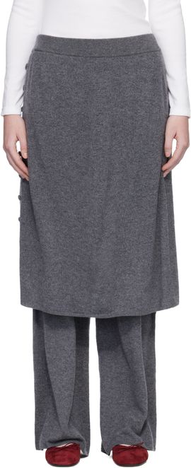 LISA YANG LISA YANG Gray 'The Payton' Trousers