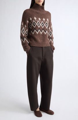 Lisa Yang Lisa Yang Gudrun Fair Isle Cashmere Sweater